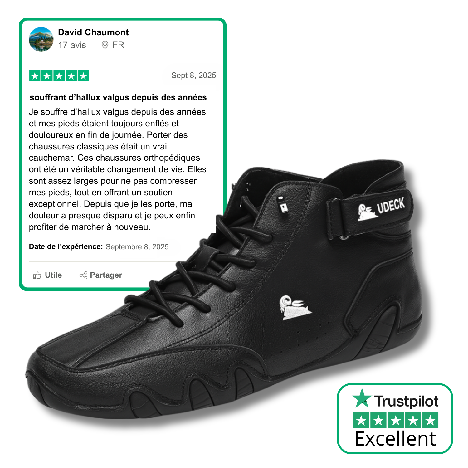 VITAL CARE LDECK PRO | Chaussures orthopédiques pour un confort quotidien