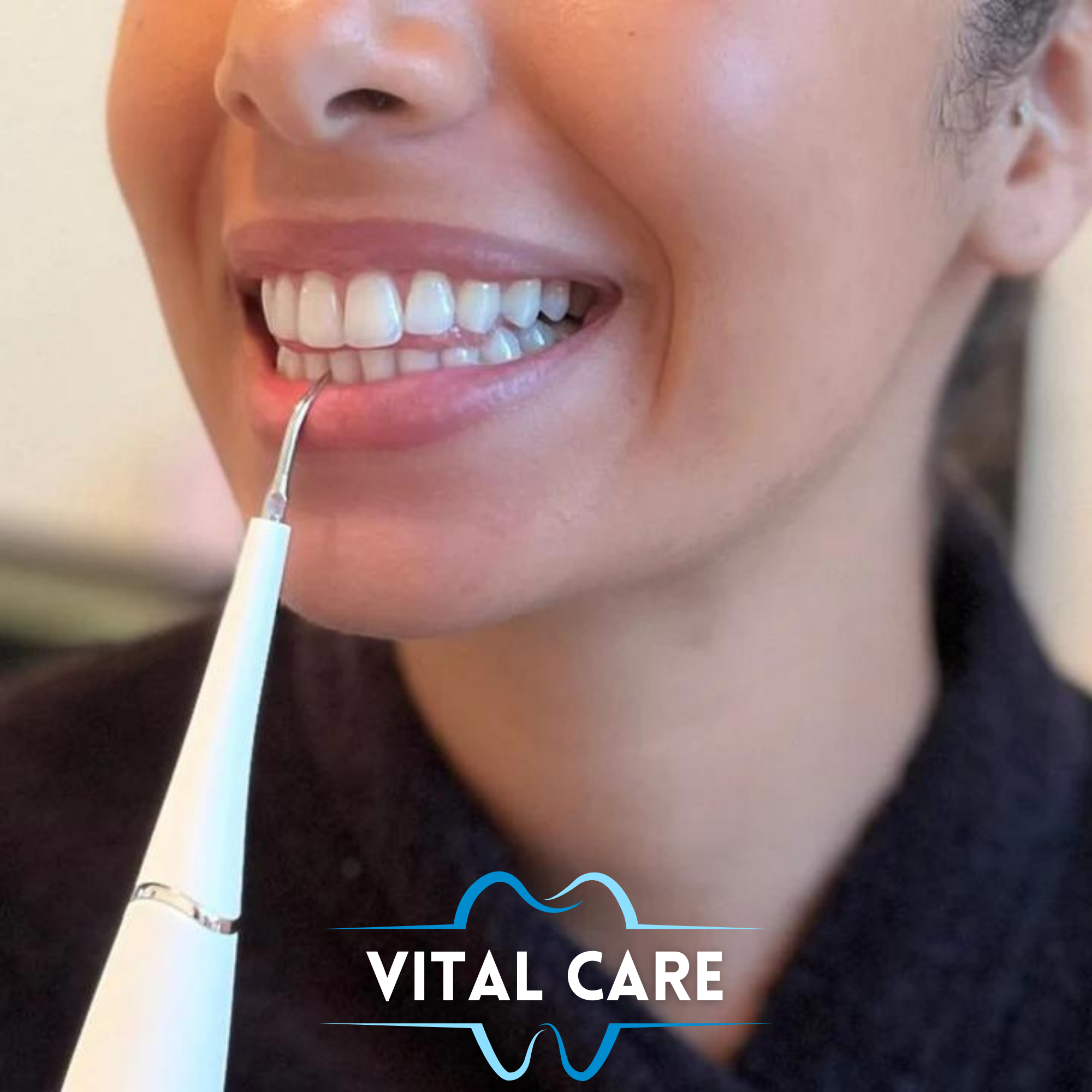 VITAL CARE | Kit dentaire ultime 2 en 1 : Blanchiment et nettoyage efficaces