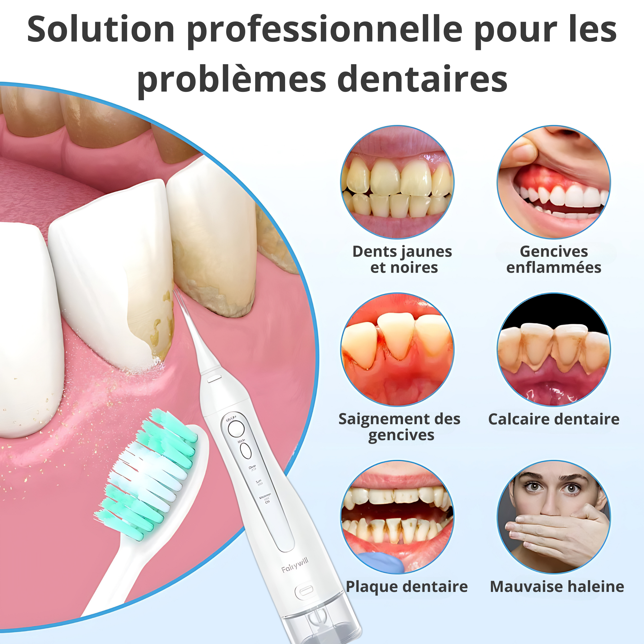 VITAL CARE | Jet dentaire : Un blanchiment et un nettoyage efficaces