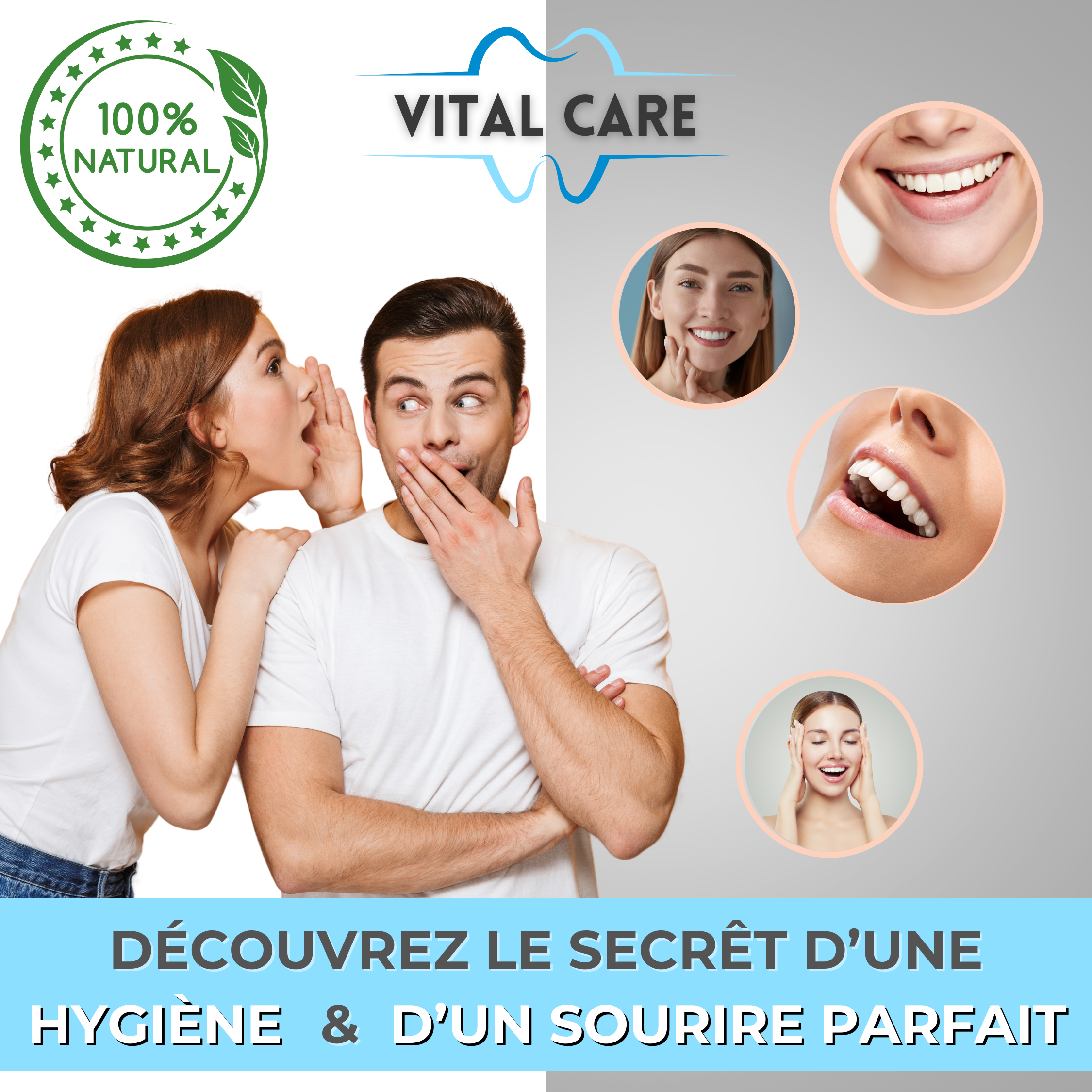 VITAL CARE | Jet dentaire : Un blanchiment et un nettoyage efficaces