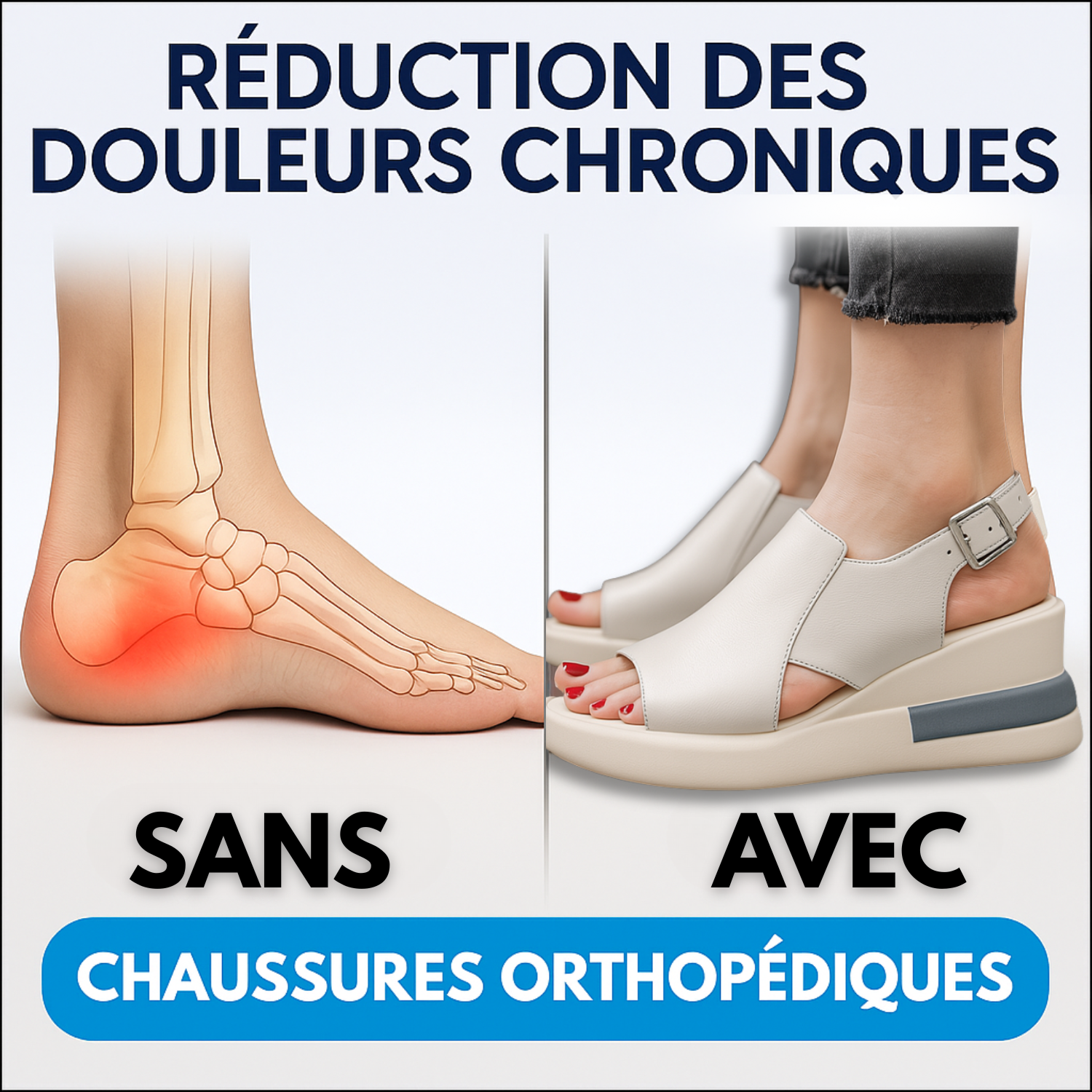 VITAL CARE - Harmonie | Sandales orthopédiques pour un confort quotidien