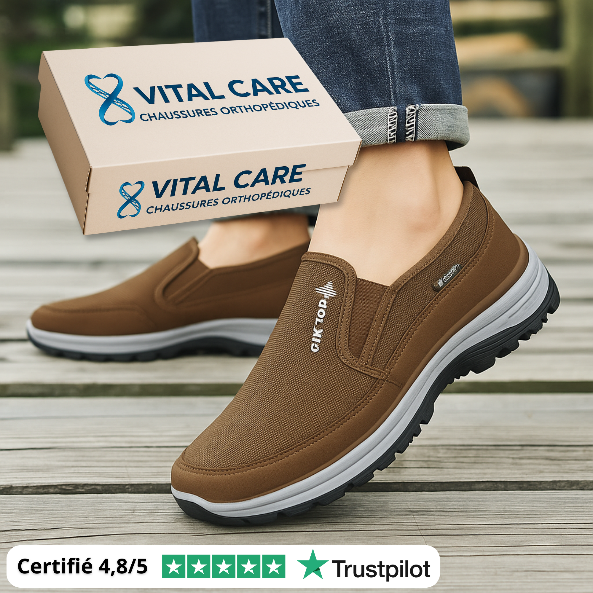 VITAL CARE | Chaussures orthopédiques pour un confort quotidien